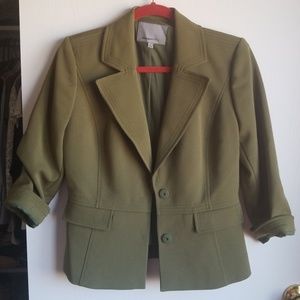 Classiques entire olive blazer